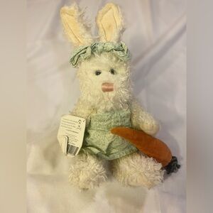NWT Boyd Bear & Friends Juniper Bunnyhugs Easter Rabbit Plush read description